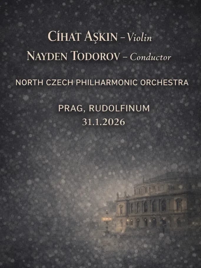 Cihat Aşkın Prag Rudolfinum’da Sahne Alıyor